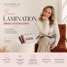 Load image into Gallery viewer, BROW LAMINATION - ONLINE & IN SALON TRAINING