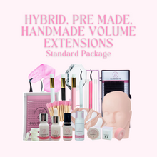Load image into Gallery viewer, HYBRID, PRE MADE, HANDMADE VOLUME EXTENSIONS - ONLINE TRAINING