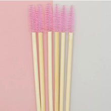 Load image into Gallery viewer, ECO FRIENDLY BAMBOO MASCARA WANDS