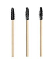 Load image into Gallery viewer, ECO FRIENDLY BAMBOO MASCARA WANDS