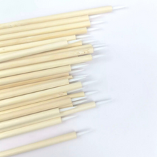 Load image into Gallery viewer, ECO FRIENDLY BAMBOO FINE BROW/EYELINER BRUSH