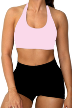 Load image into Gallery viewer, SEAMLESS SPORTS BRA - HALTER BACKLESS EDITION
