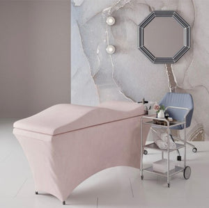 SALON ORTHOPEDIC CURVED MEMORY FOAM MATTRESS AND BED COVER