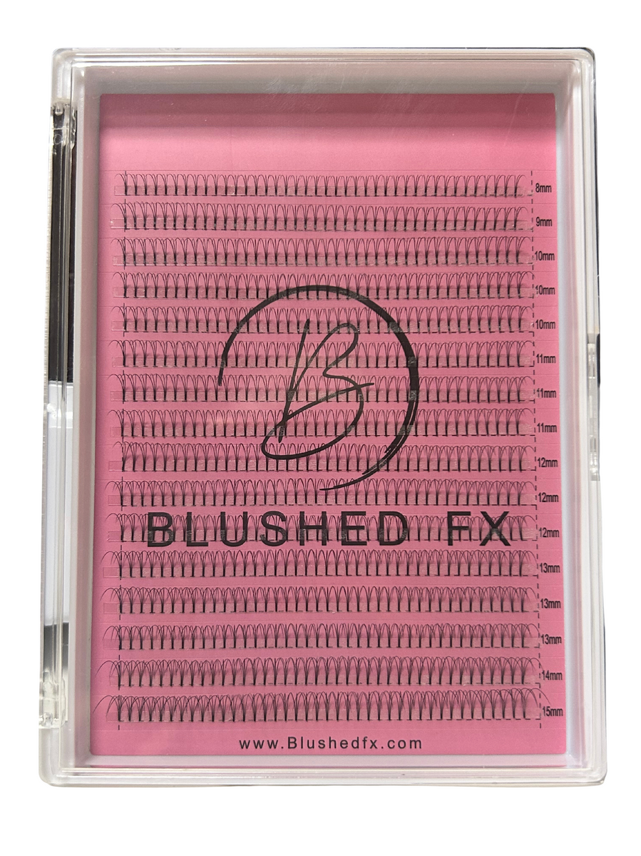 3D PREMADE VOLUME ULTRA DARK SHORT STEM – Blushed FX