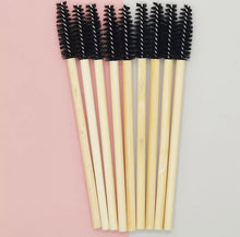 Load image into Gallery viewer, ECO FRIENDLY BAMBOO MASCARA WANDS
